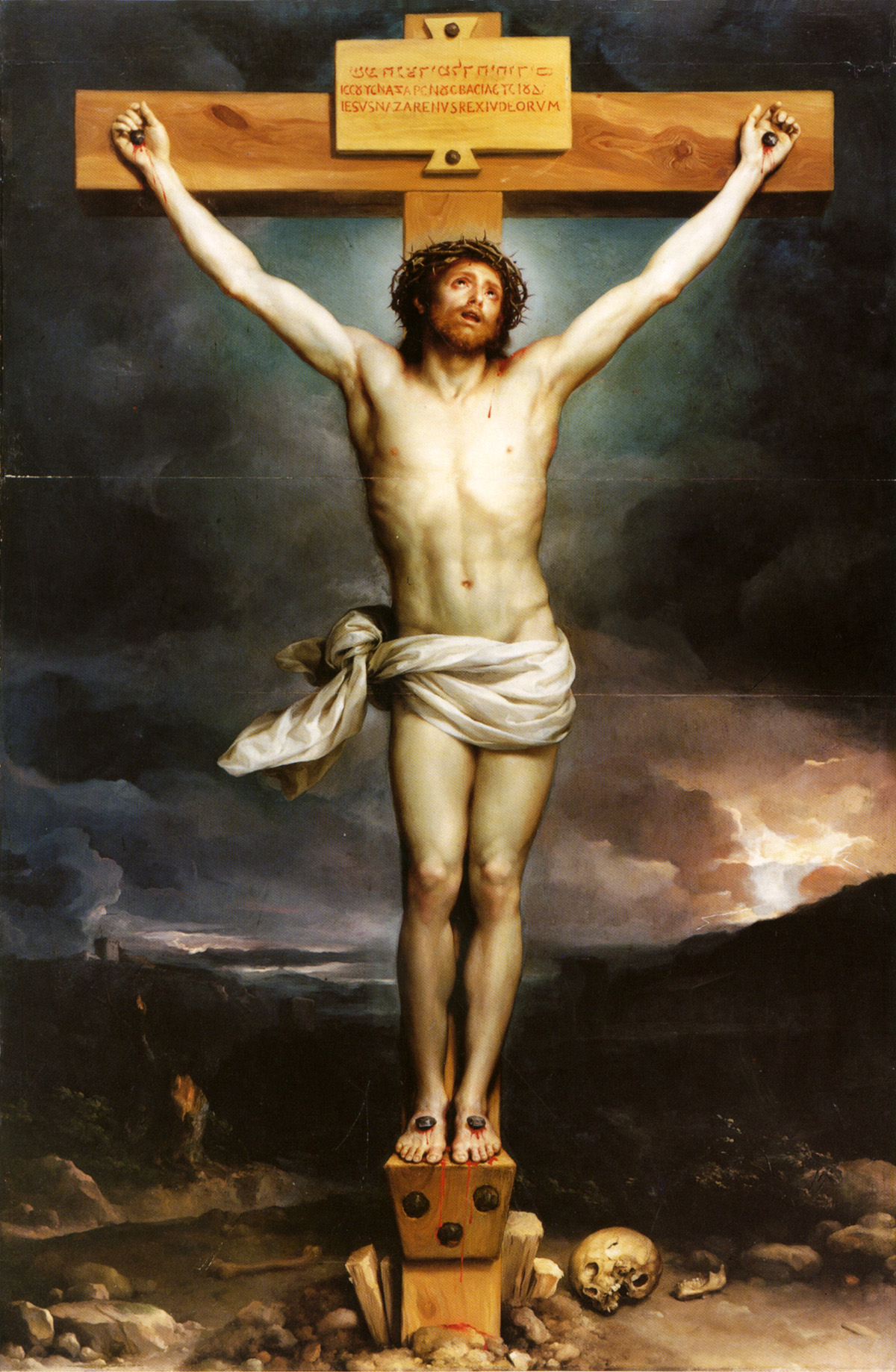 christ on the cross